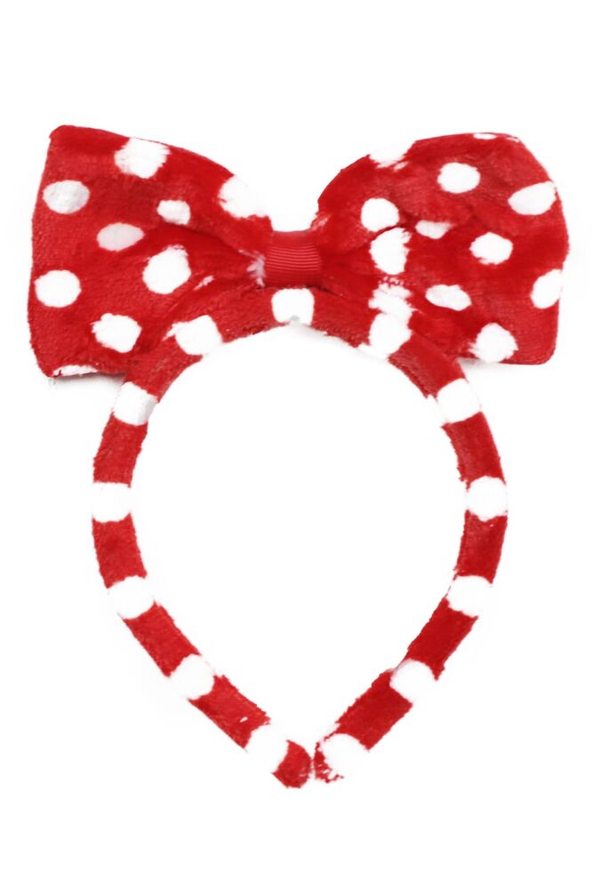 Spotted Bow Tiara | Red