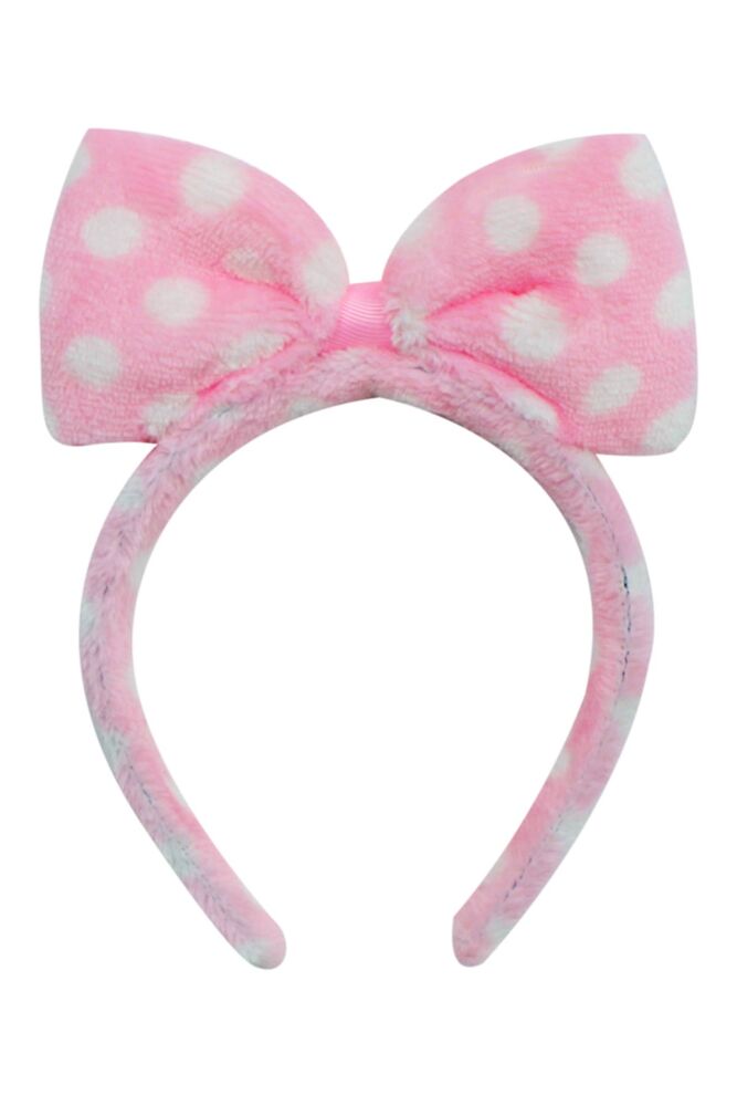 Spotted Bow Tiara | Pink