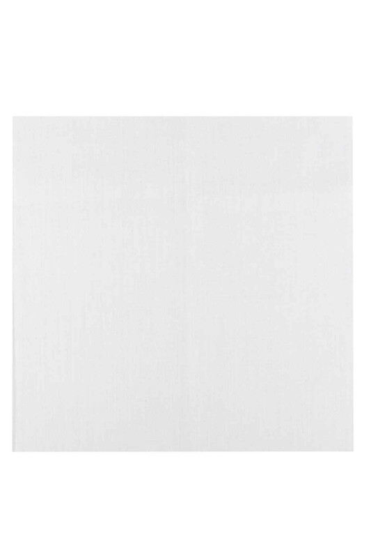 Etuval - Etuval Gardenya Punch Nakış Kumaşı 40*40 cm | Simli Beyaz