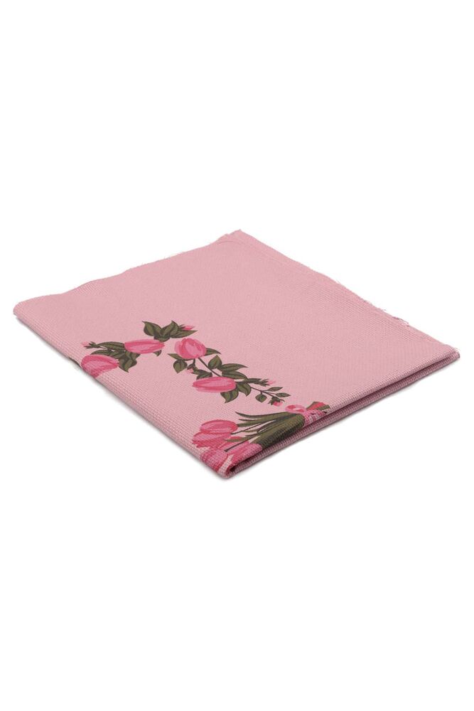 Baskılı Etamin İşlemelik Seccade Pembe 511 | Pudra