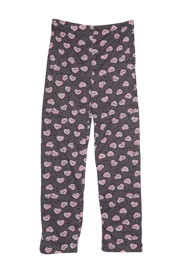 3 lü Hamile Pijama Takım 9622 | Pembe