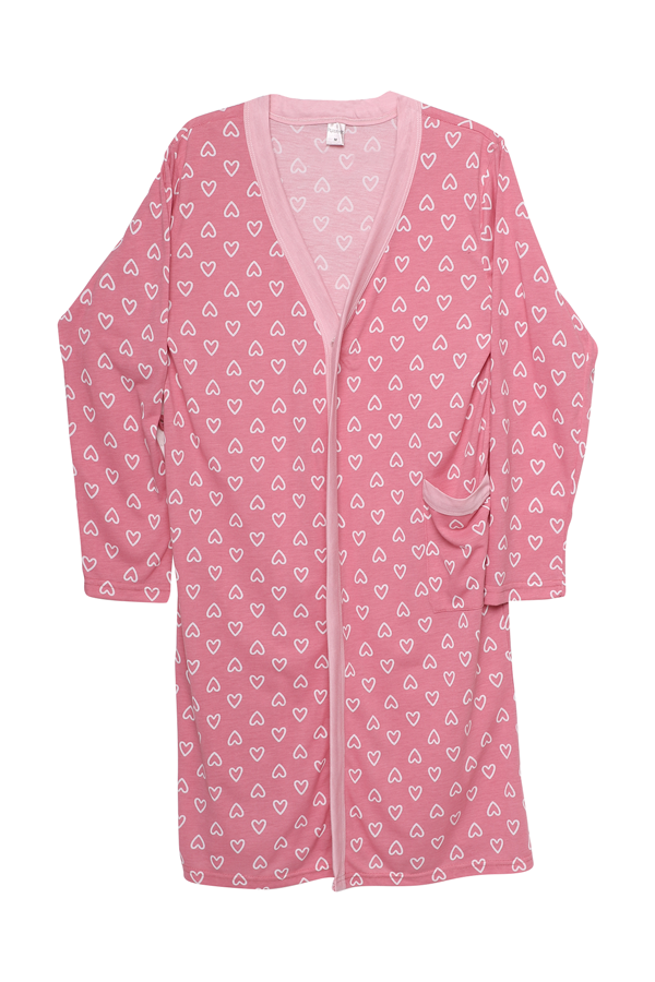 3 lü Hamile Pijama Takım 9620 | Pembe