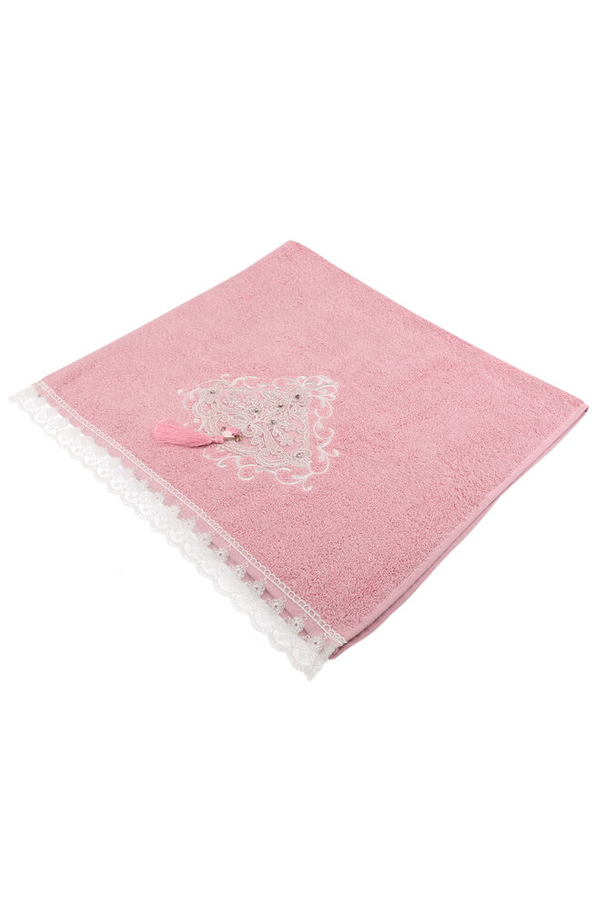 Guipure Embroidered Hand and Face Towel Powder 50*90