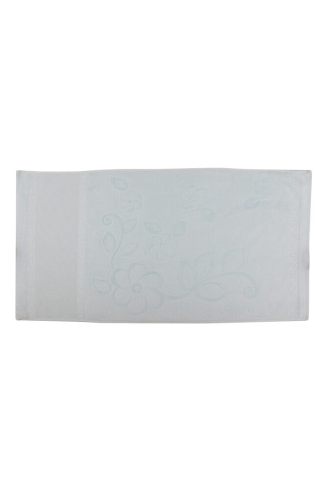 Snowdrop Velvet Embroidered Towel 50*90 Baby Blue 9219