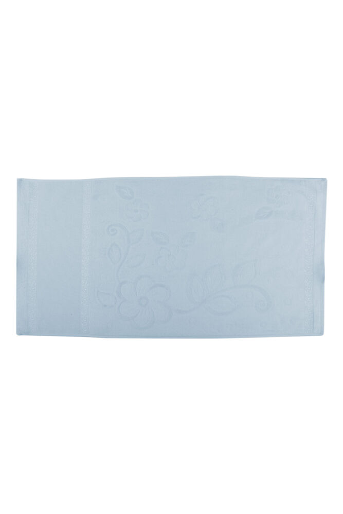 Snowdrop Velvet Embroidered Towel 50*90 Blue 9219