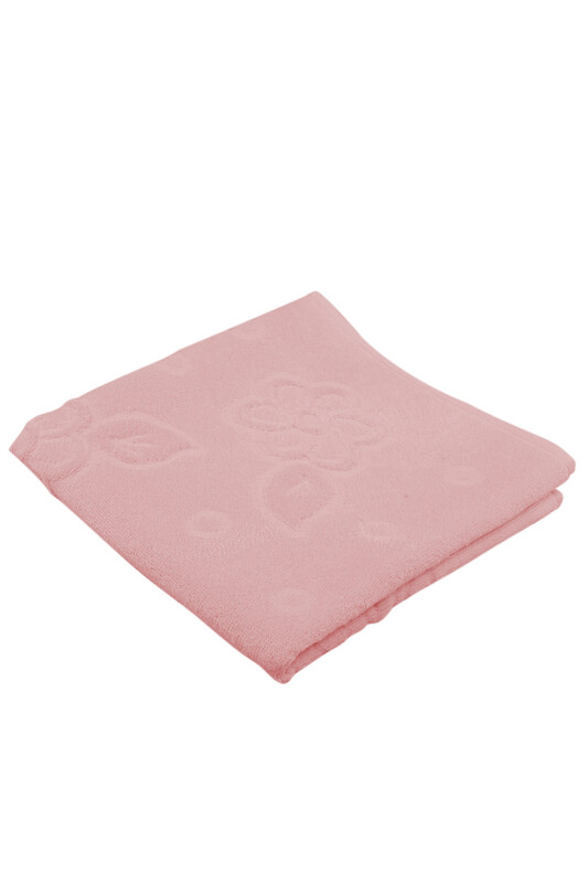 FİESTA - Snowdrop Velvet Embroidered Towel 50*90 Dusty Rose 9219
