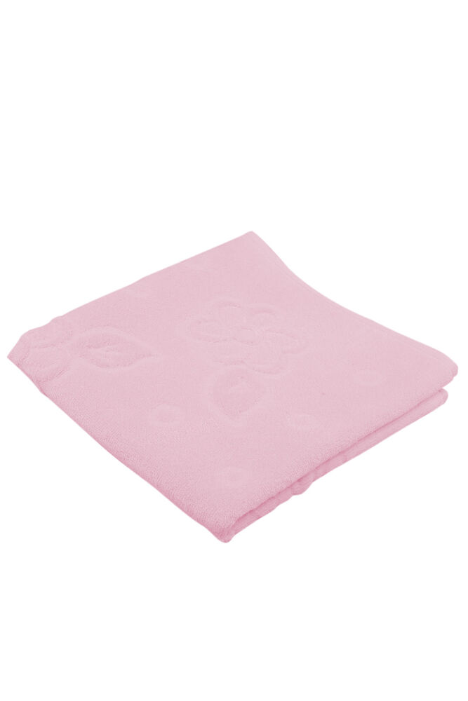 Snowdrop Velvet Embroidered Towel 50*90 Pink 9219