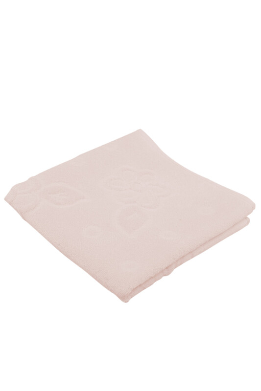 FİESTA - Snowdrop Velvet Embroidered Towel 50*90 Beige 9219