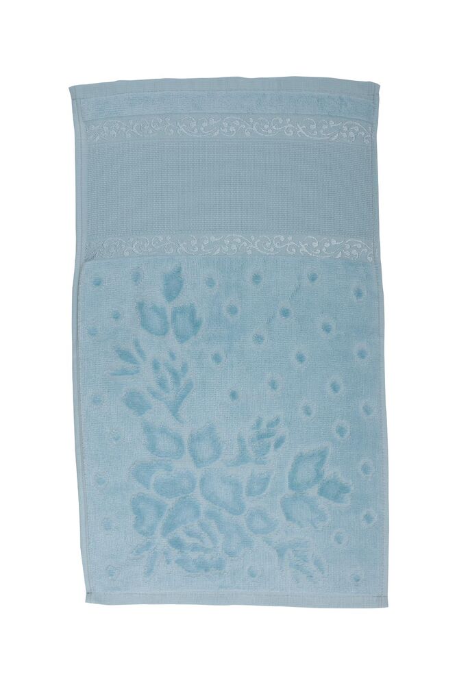 Fiesta Velvet Embroidery Towel 30 x 50 819 | Blue