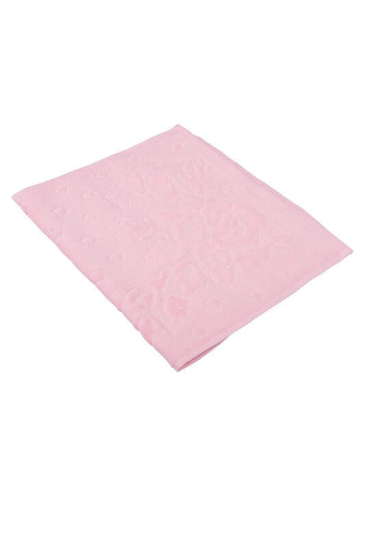 FİESTA - Fiesta Velvet Embroidery Towel 30 x 50 819 | Pink