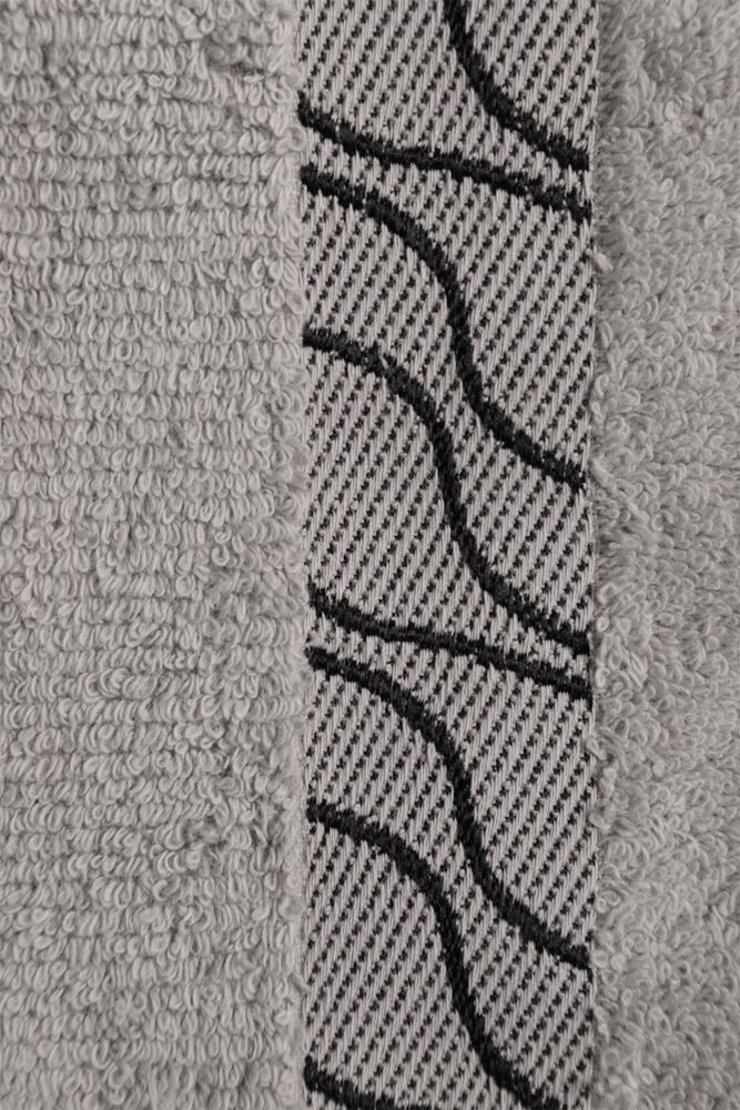 Fiesta Mihra Jacquard Towel 50 x 90 1601 | Grey