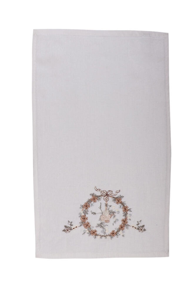 Hazangulu Embroidered Velvet Hand Towel Mink 30*50