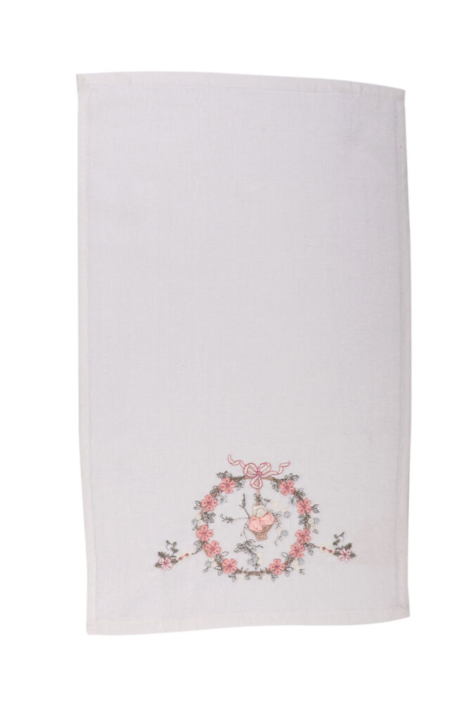 Hazangulu Embroidered Velvet Hand Towel Salmon 70*140