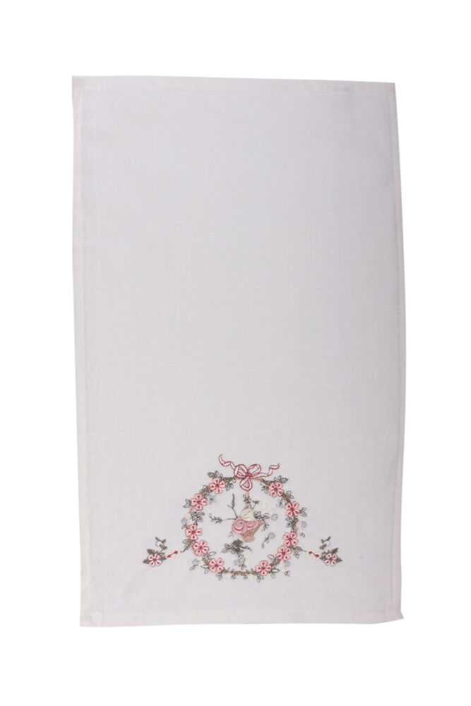 Hazangul Embroidered Velvet Hand Towel Powder 70*140