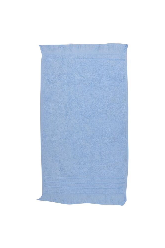 Hazan Rose Fringed Hand Towel 30x50 | Blue
