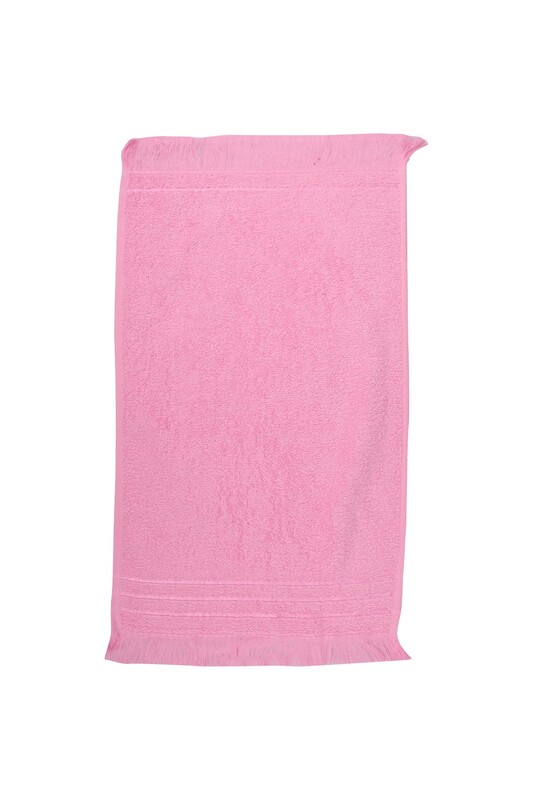 HAZANGÜLÜ - Hazan Rose Fringed Hand Towel 30x50 | Pink