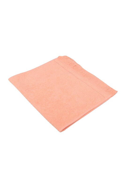 HAZANGÜLÜ - Hazan Rose Fringed Hand Towel 30x50 | Light Pink