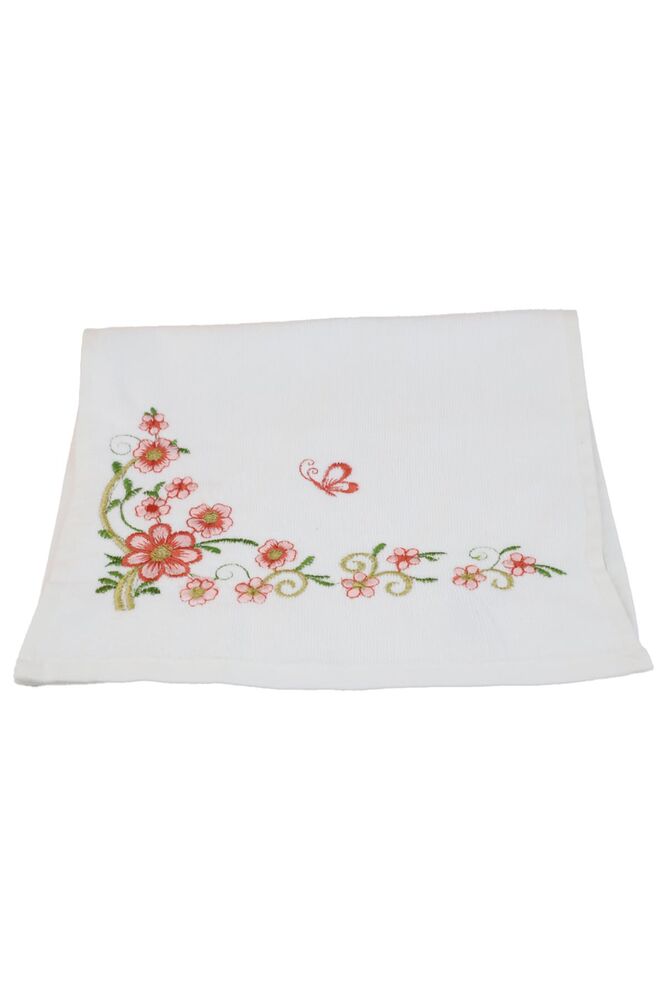 Embroidered Hand Towel 30x50 cm 7086 | Red