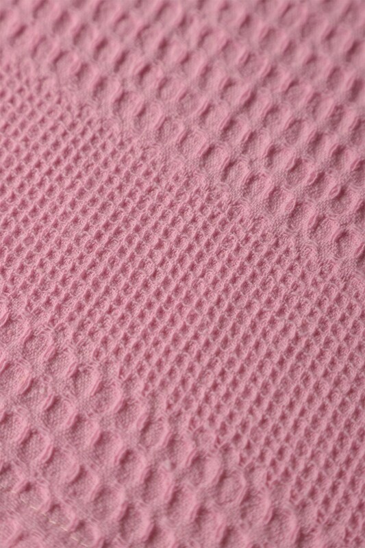 Petekli El Havlusu 35*50 | Pembe - Thumbnail
