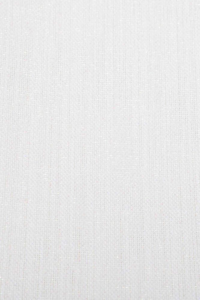 Etuval Gardenya Punch Nakış Kumaşı 40*40 cm | Simli Krem