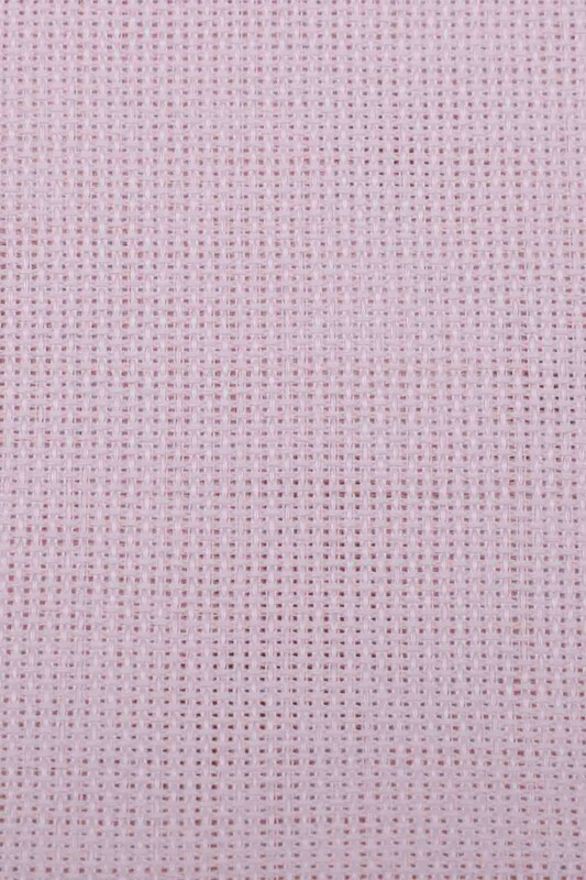 Etuval Linen İşlemelik Etamin Kumaşı 40x40 | Pudra - Thumbnail