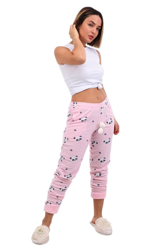Флисовые пижамные штаны Arcan/розовый 