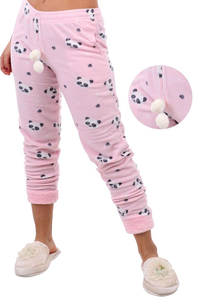 Флисовые пижамные штаны Arcan/розовый 