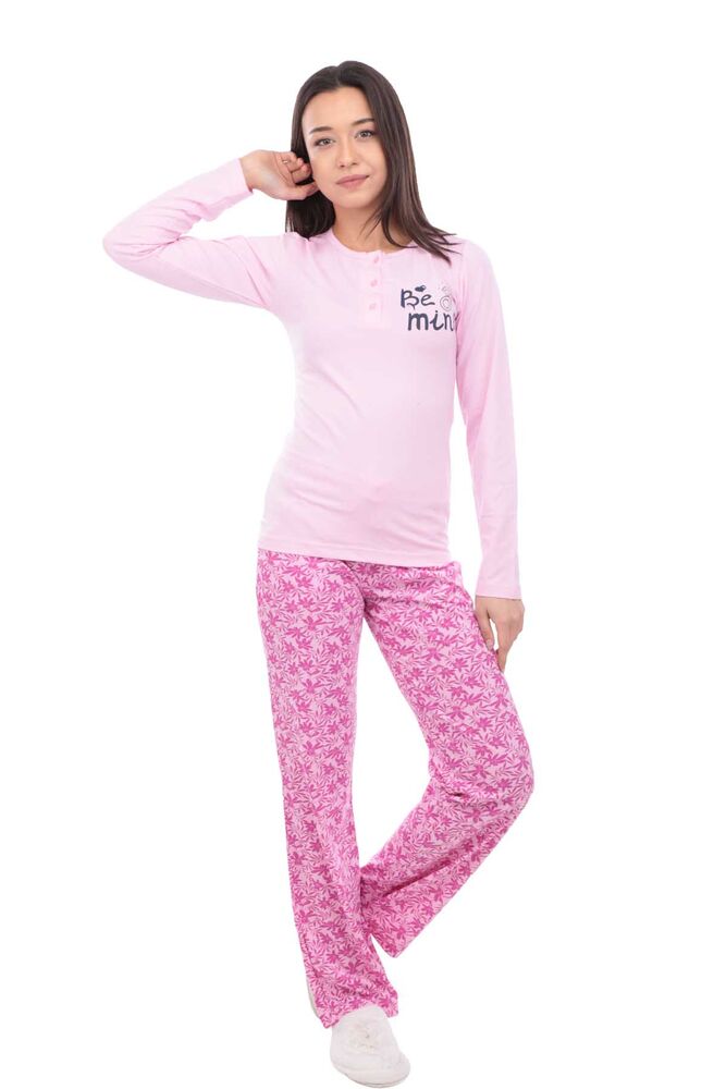Комплект пижамы AYDOĞAN в цветочек 4317/розовый 