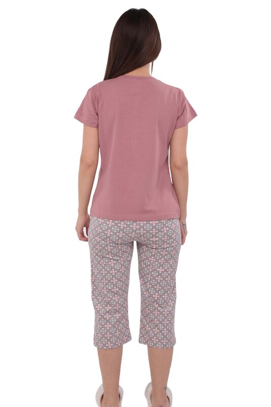 Комплект пижамы BOYRAZ 8409/ бордовый - Thumbnail