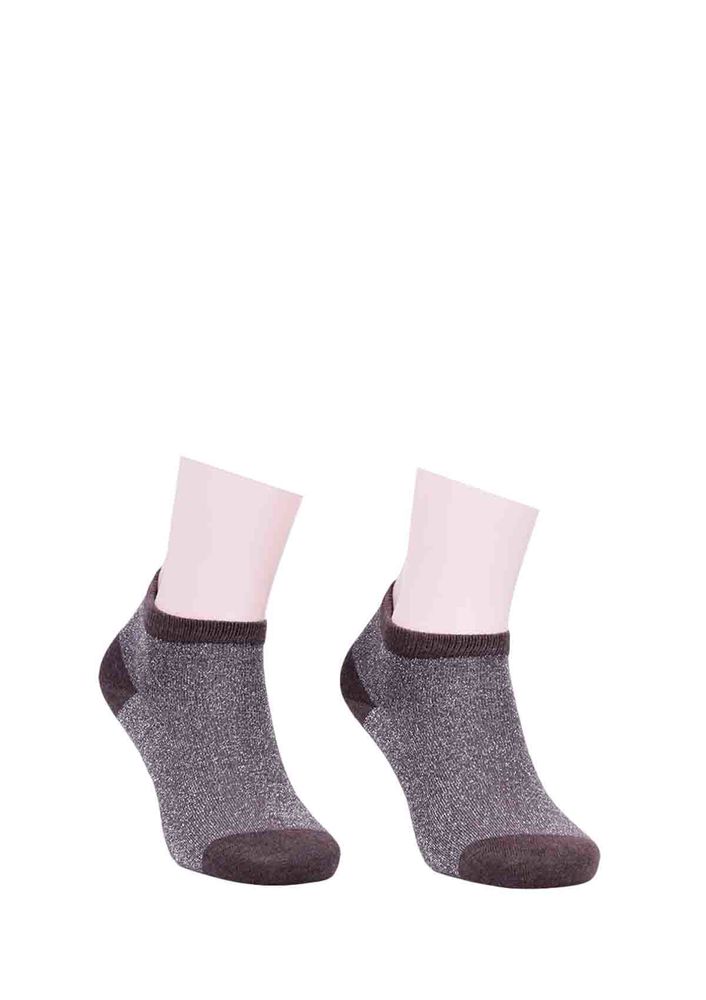 Dündar Desenli Soket Çorap 023 | Kahverengi
