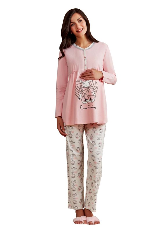 PİERRE CARDİN - Комплект пижамы Pierre Cardin для беременных PC7247/розовый 