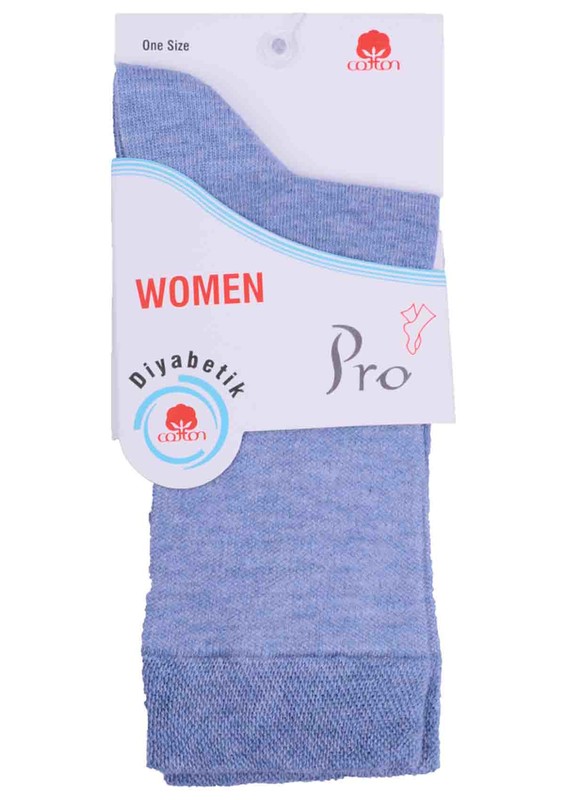 PRO - Pro Kadın Diyabetik Çorap 16409 | Mavi