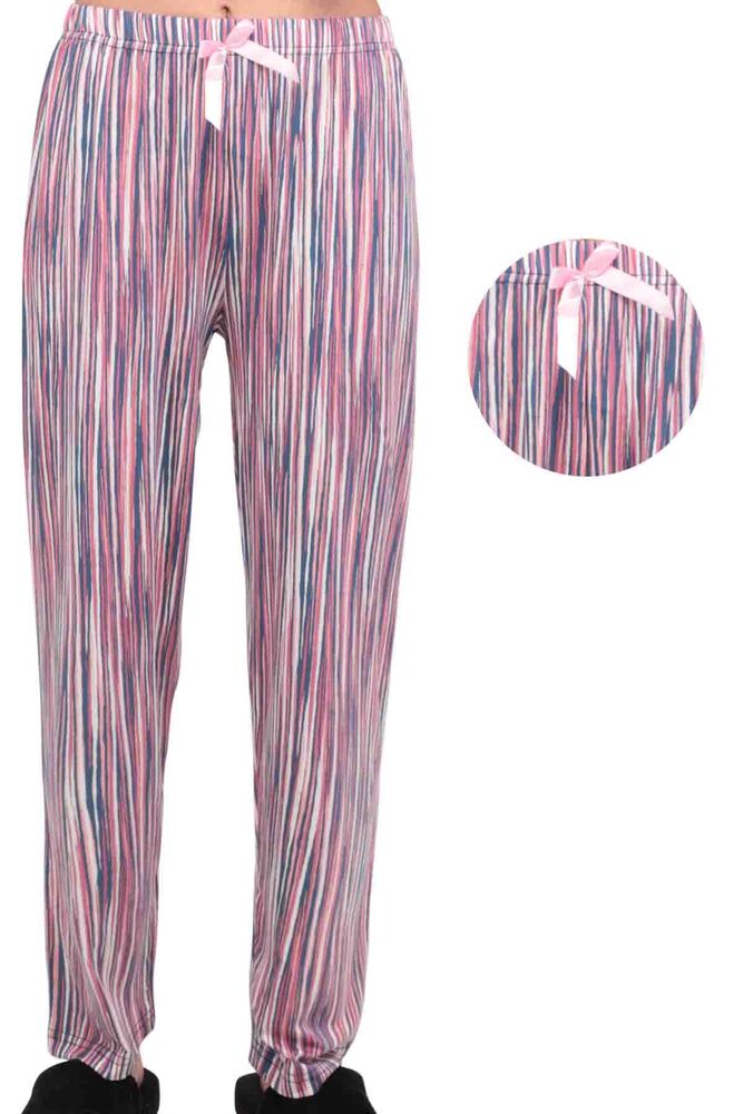 Пижамные штаны с принтом 5655/розовый
