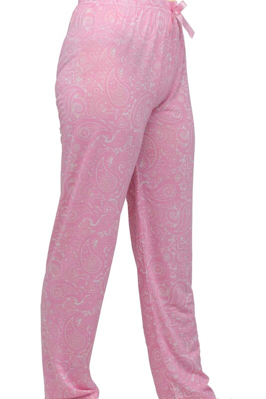 Пижамные штаны с принтом/розовый - Thumbnail