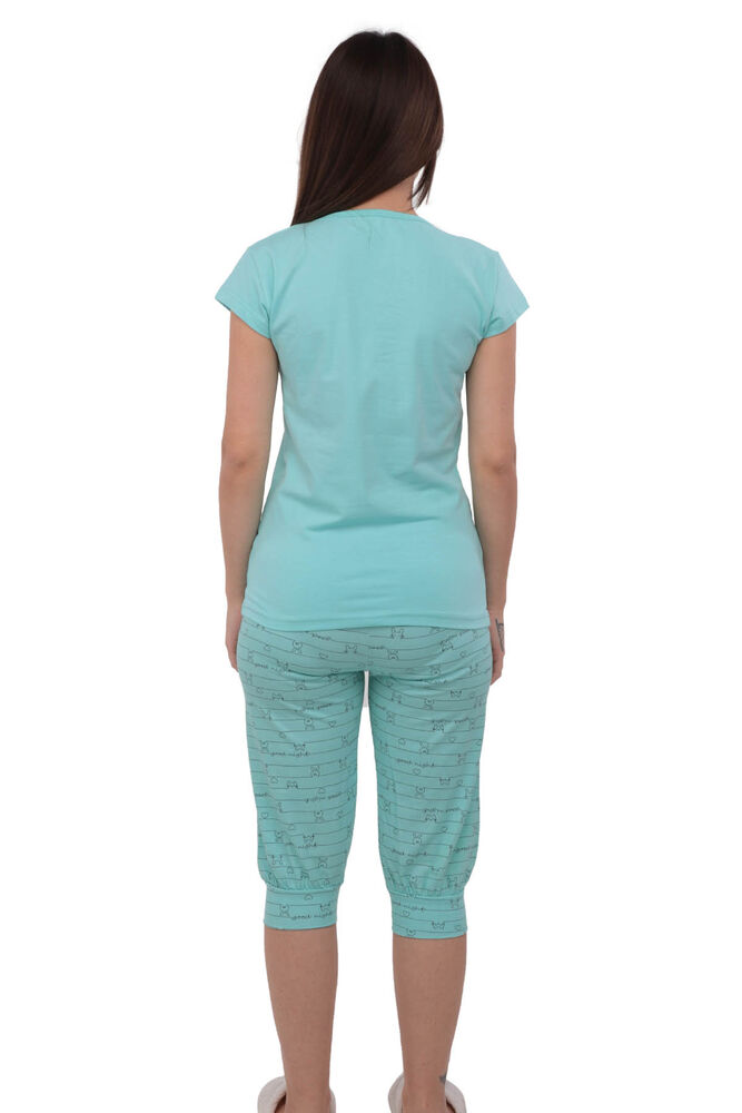 Комплект пижамы SUDE с короткими рукавами 2793/зелёный 
