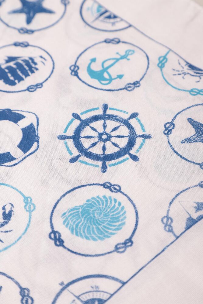 Baskılı Bandana 02 | Beyaz