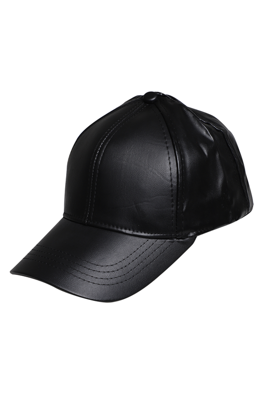 POYRAZ - Kadın Deri Şapka | Siyah