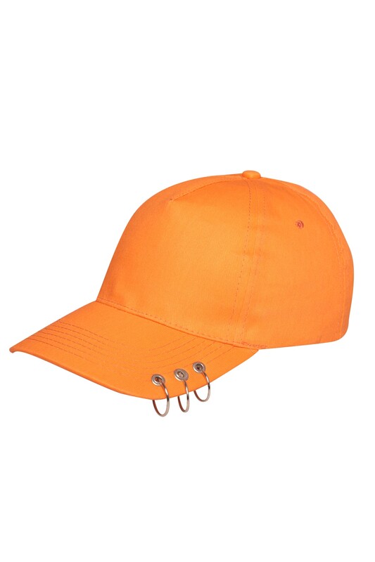 SİMİSSO - Aksesuarlı Şapka 3525 | Turuncu