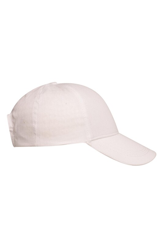 Düz Şapka 4226 | Beyaz - Thumbnail