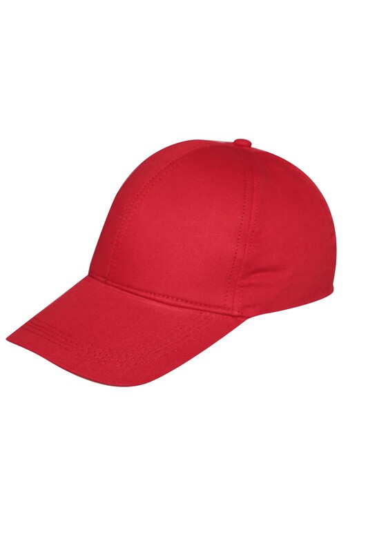 SİMİSSO - Düz Şapka 4226 | Kırmızı
