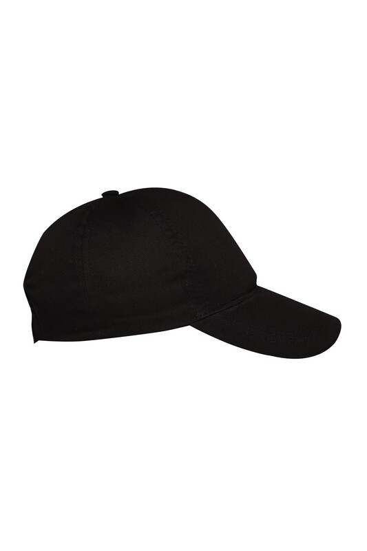 Düz Şapka 4226 | Siyah - Thumbnail