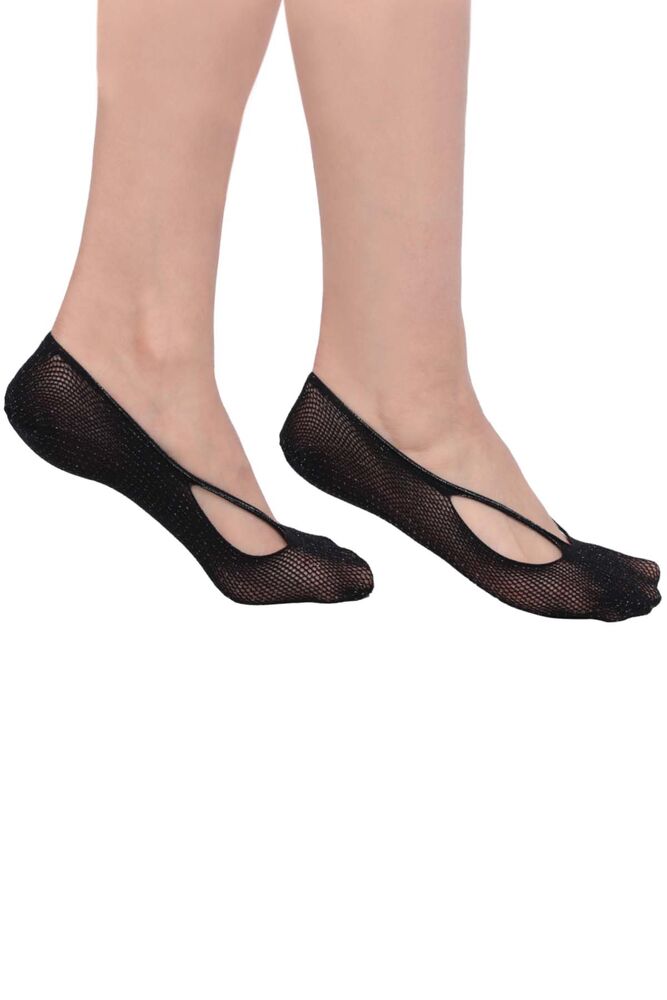 Penti Sık File Suba Babet Çorap | Siyah