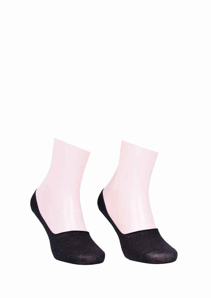 Desenli Patik Çorap 400 | Siyah