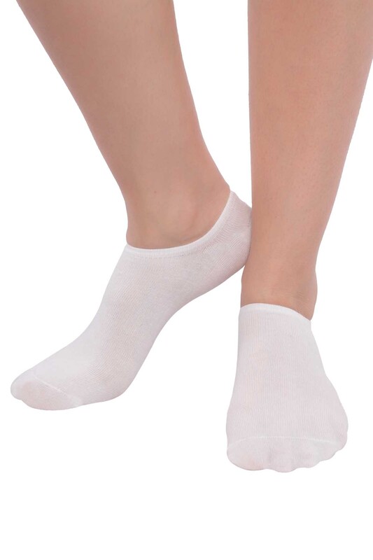SİMİSSO - MissBella Snickers Patik Çorap | Ekru