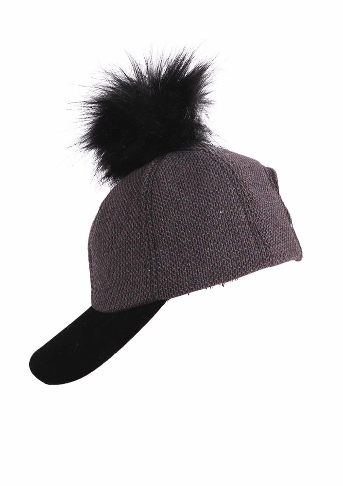 Simisso Ponponlu Şapka 1008 | Gri