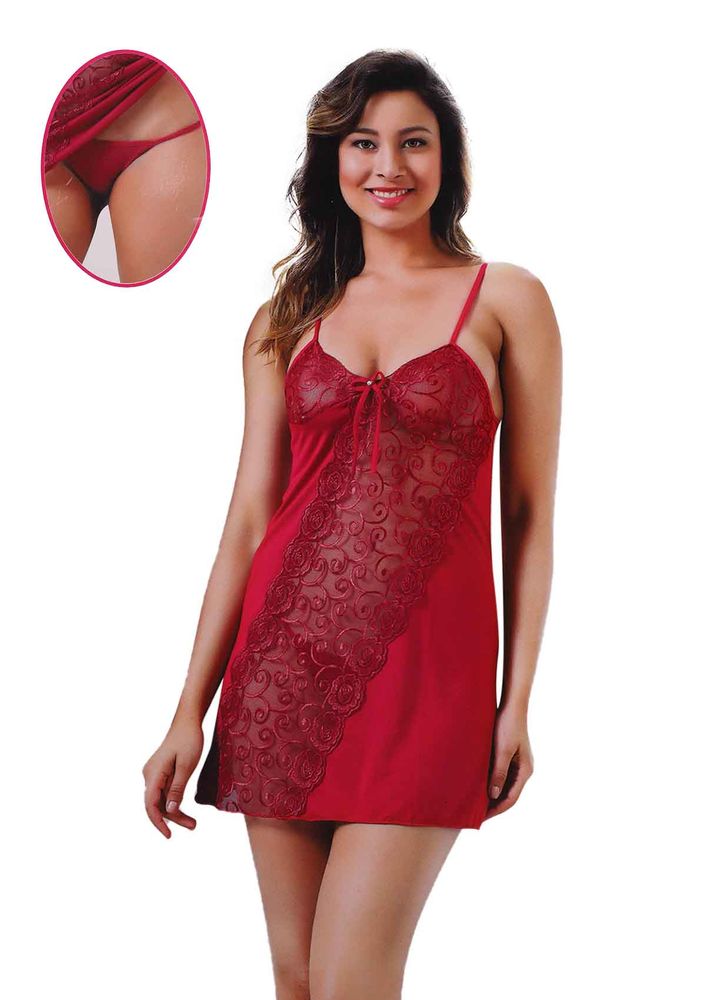 Kota Gecelik Takımı 6205 | Bordo