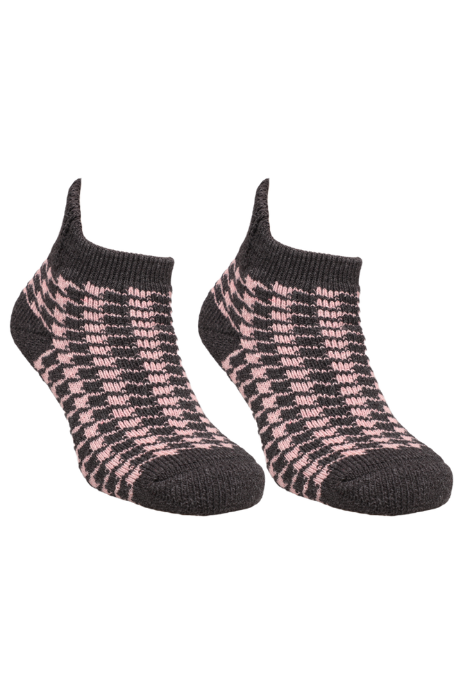 Desenli Kadın Patik Çorap 5965 | Pudra