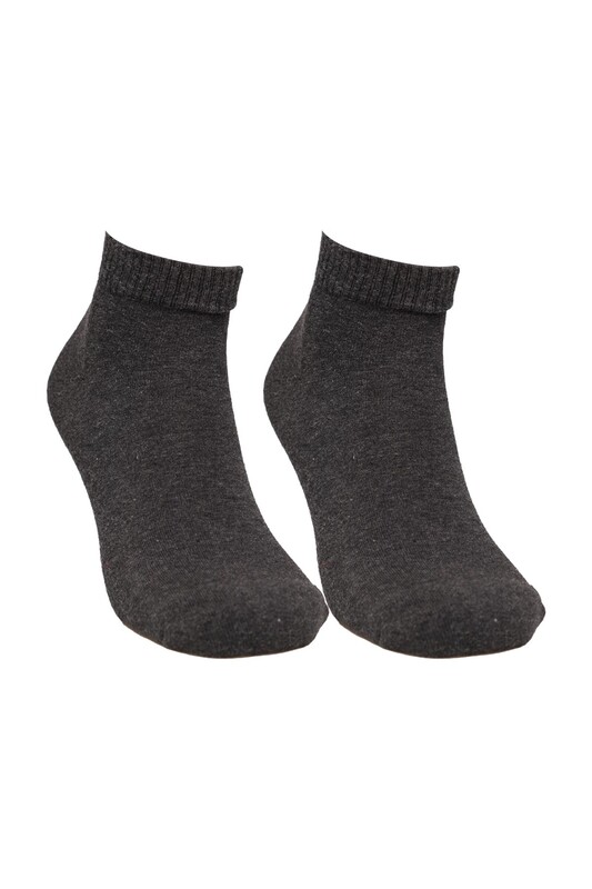 DÜNDAR PLUS - Kadın Havlu Patik Çorap 7668 | Antrasit
