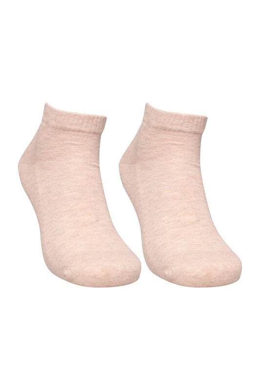DÜNDAR PLUS - Kadın Havlu Patik Çorap 7668 | Bej