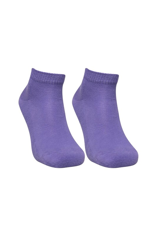 DÜNDAR PLUS - Kadın Havlu Patik Çorap 7668 | Mor